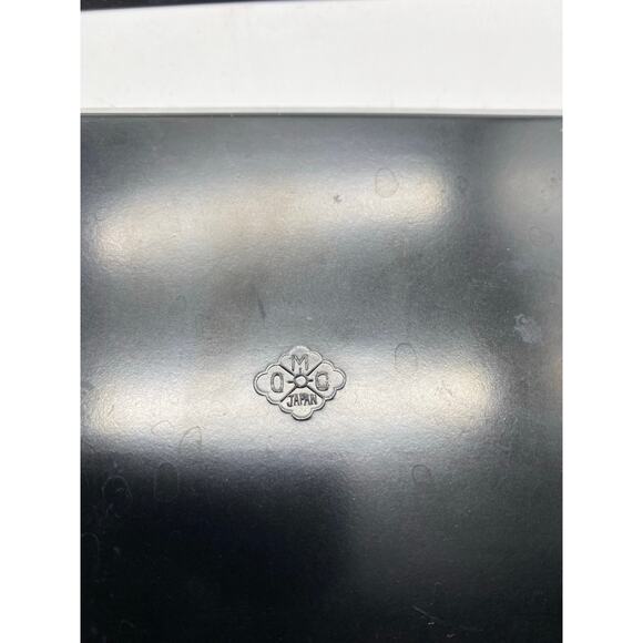 Vintage Otagiri Black & Gold set of 3 Owl Trinket Tray Japan - Retro - Picture 8 of 8